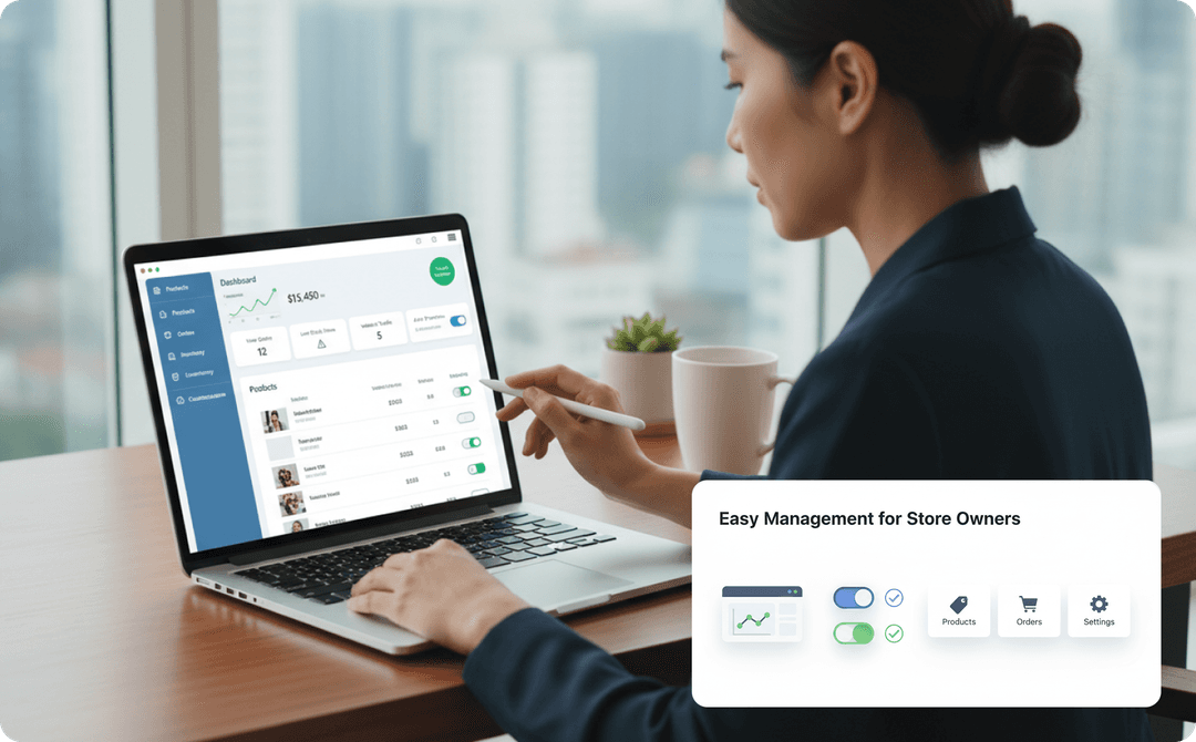 Easy Management for Store Owners