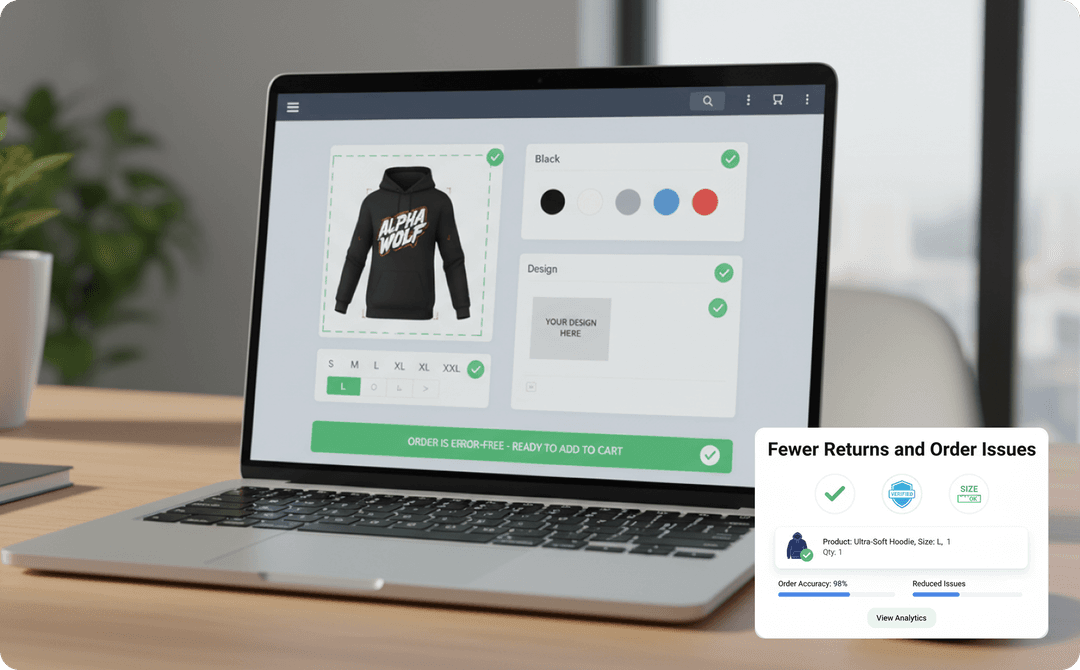 Fewer Returns and Order Issues