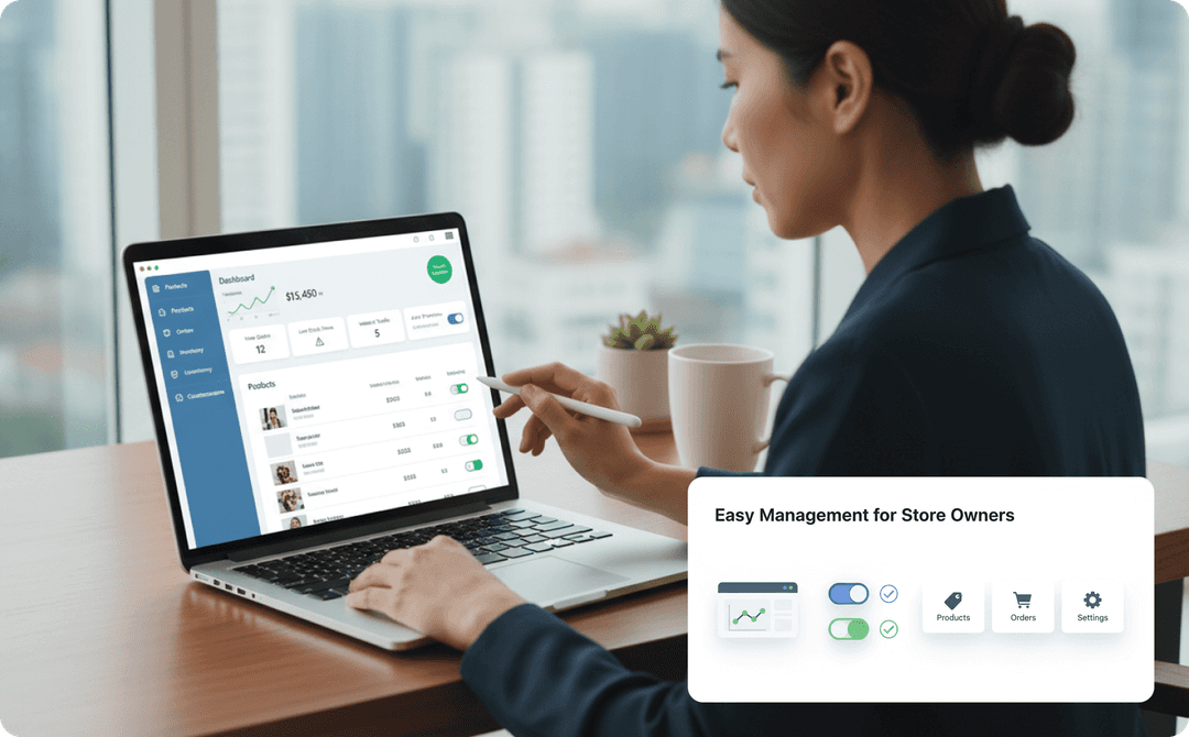 Easy Management for Store Owners